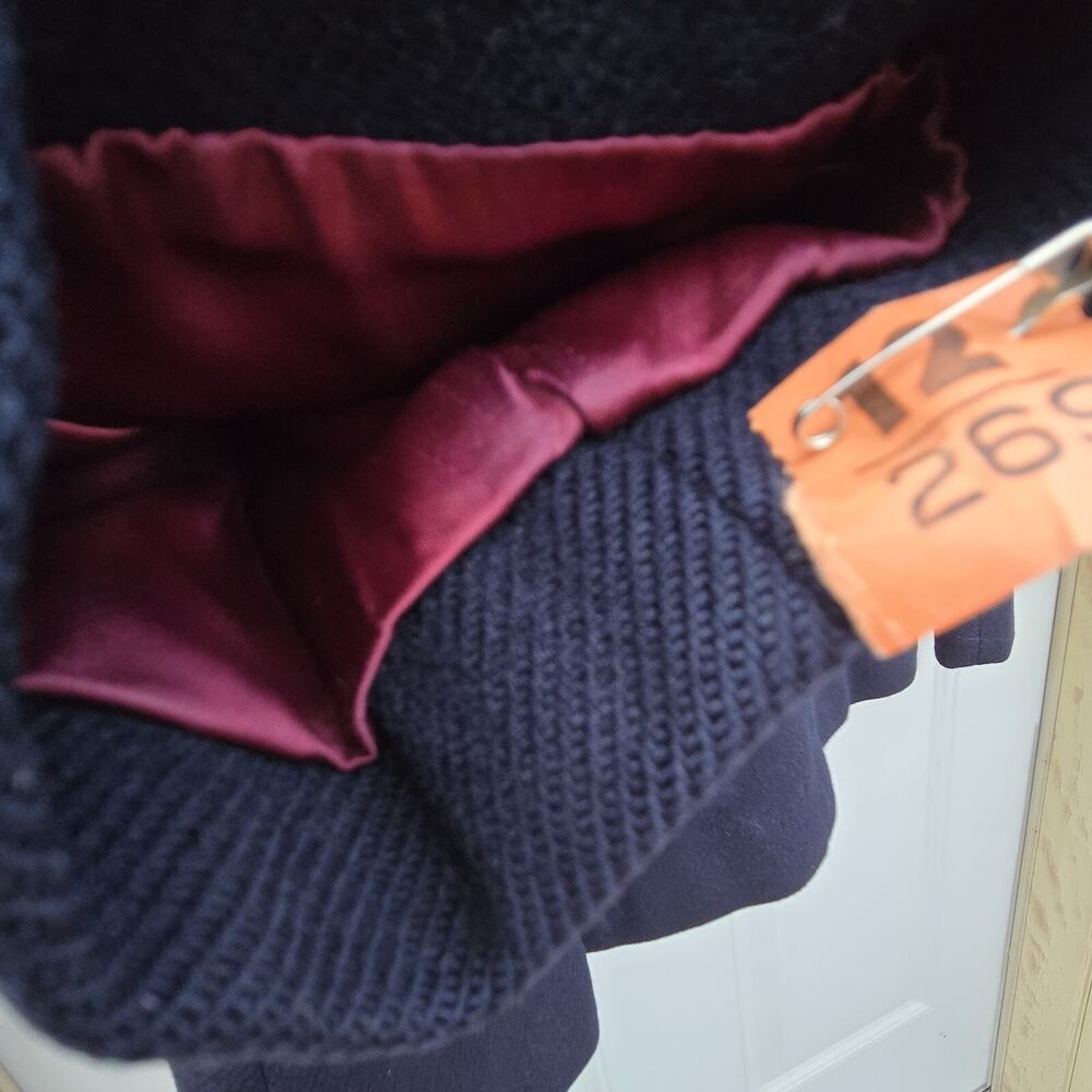 Vintage Pendleton‎ 100% Virgin Wool Knockouts By Pendleton Navy Coat Jacket M/L? - Picture 11 of 11